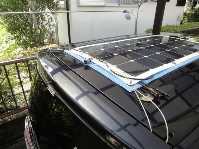 車にソーラーパネルを取り付ける。（防犯・安全対策） - Yokohama ...